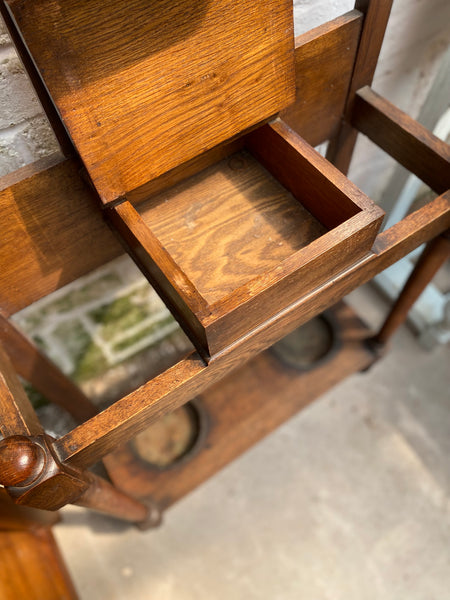 GHC - Antique Oak Hallway Stand