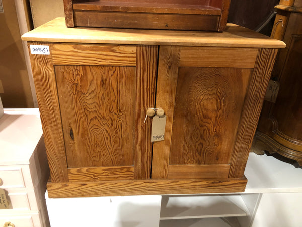Rustic Pine 2 Door Storage Cupboard