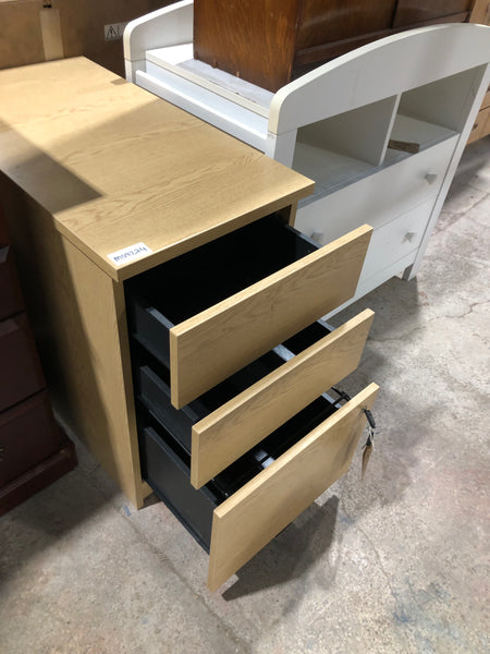Small Veneer Filing Cabinet