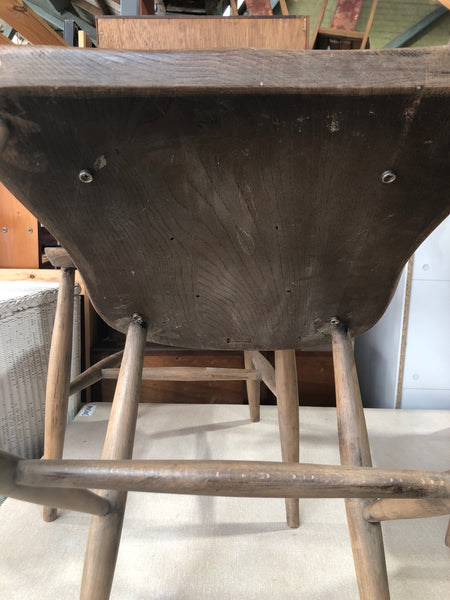 Four Ercol Fleur De Lys Chairs