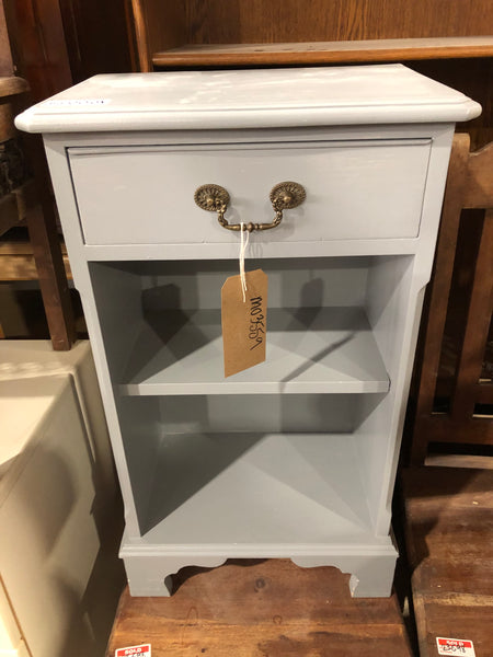 Grey Painted Side Table with Drawer- GHC