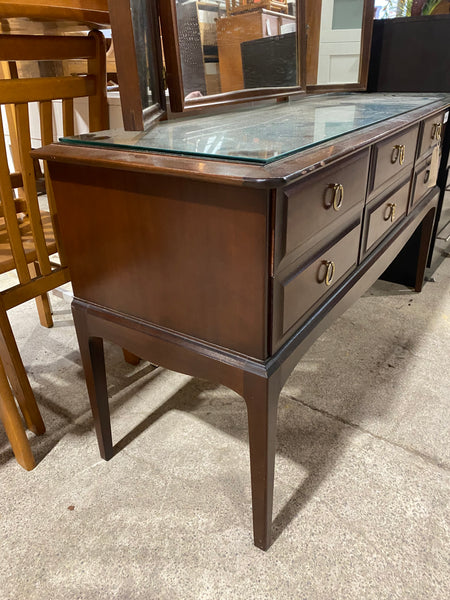 Stag Minstrel Dressing Table with Trifold Mirror