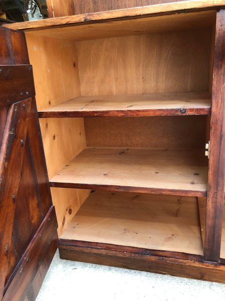 Rustic Stained Pine Dresser - GHC