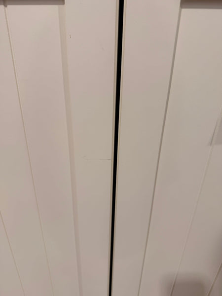 REF - Cream Double Wardrobe