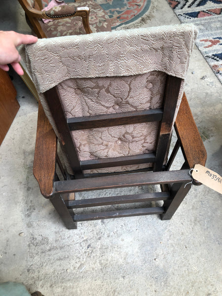 Antique Sliding Seat Armchair