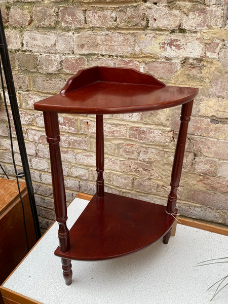 Small Mahogany Corner Table GHC