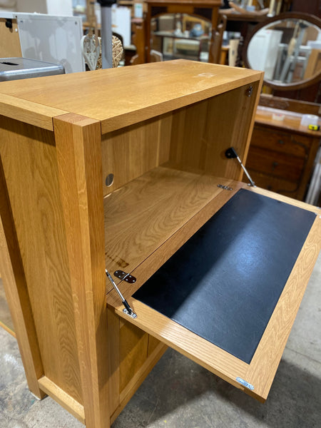 Contemporary Oak Bureau