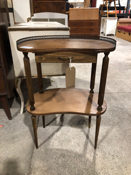 GHC - Vintage Kidney Shaped Side Table