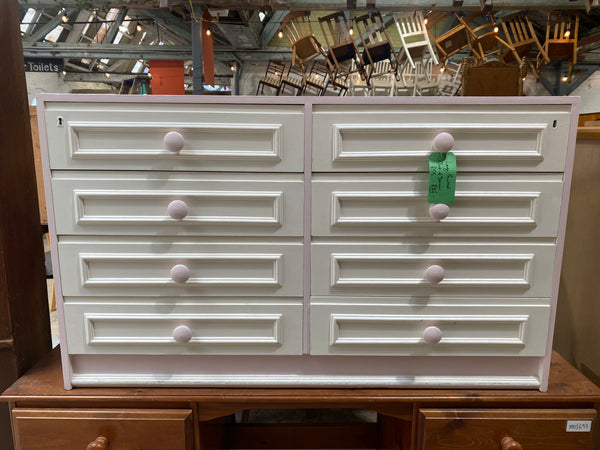Large Painted Six Drawer Chest of Drawers
