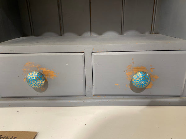 Grey Painted Wall Cabinet