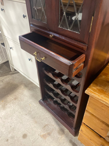 Wine Rack with Cupboard