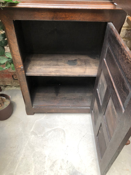 HRC - Vintage Oak Narrow Wall Unit