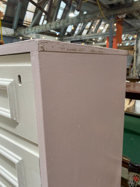 Large Painted Six Drawer Chest of Drawers