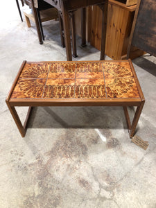 Englender Mid Century Tiled Teak Coffee Table