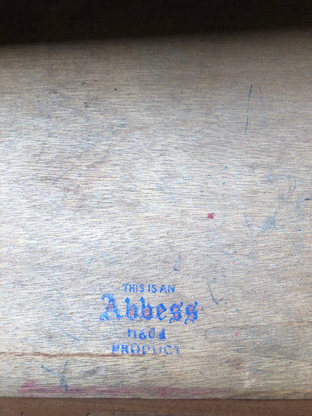 Vintage Pedestal Teachers Desk