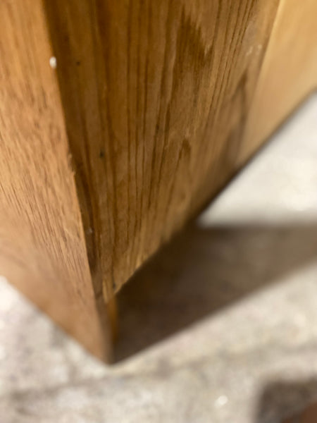 Small Vintage Oak Bookcase