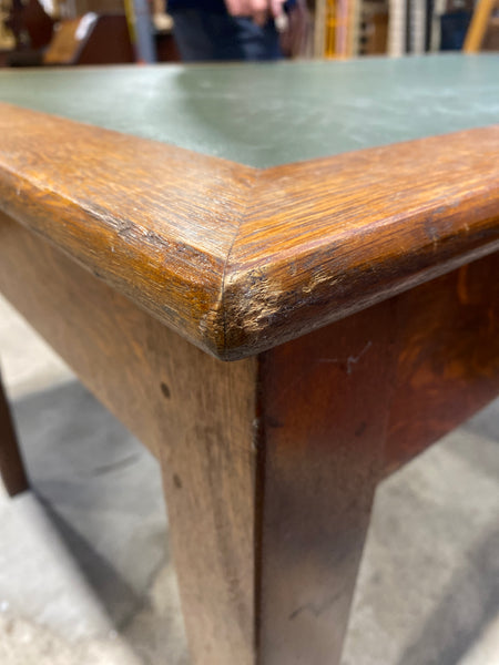 1930’s 3 Drawer Oak Desk Government Issue
