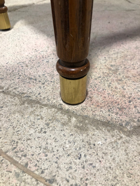 Edwardian Mahogany Writing Table with Inlay Detail - GHC