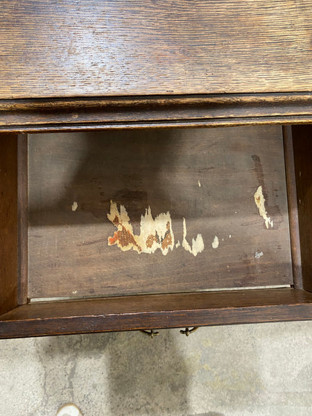 Large Vintage Oak Desk