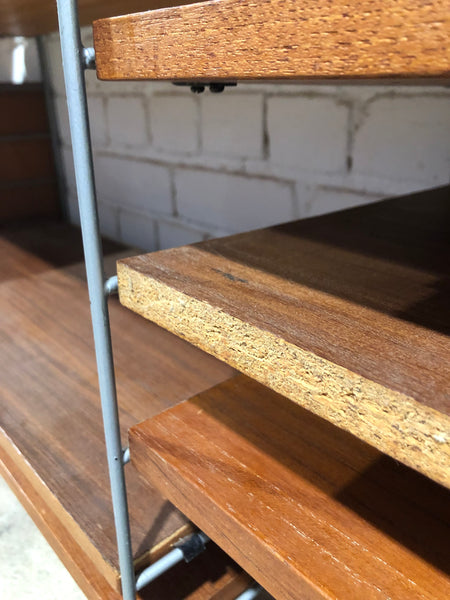 Ladderax Style Shelving Unit