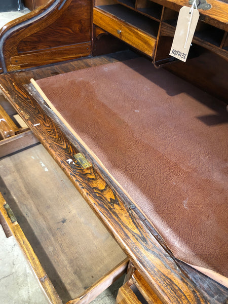 Roll Top Pedestal Desk