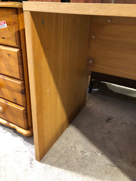 GHC- Pale Veneer desk with 3 Drawers