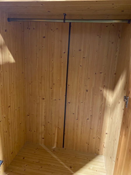 REF - Pine Double Wardrobe