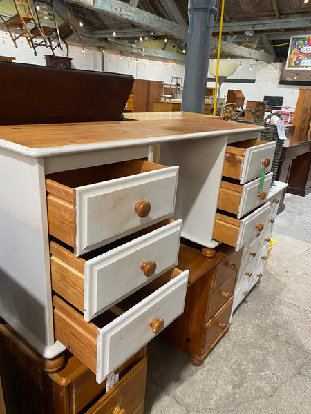 REF - Painted Pine Dressing Table