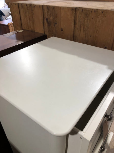Cream Tallboy Chest of Drawers