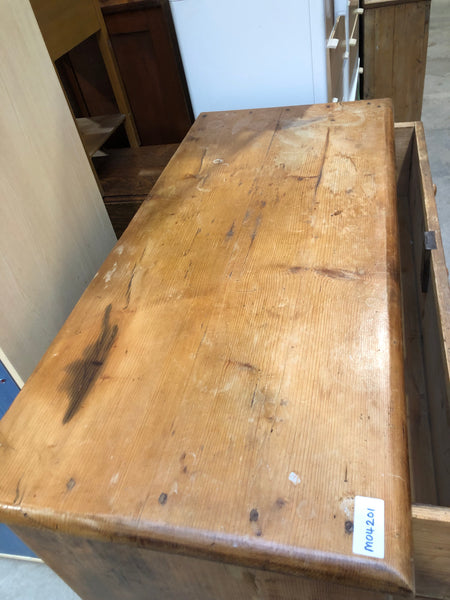 Rustic Vintage Pine Chest of Drawers