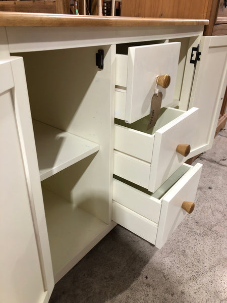 Cream Compact Sideboard