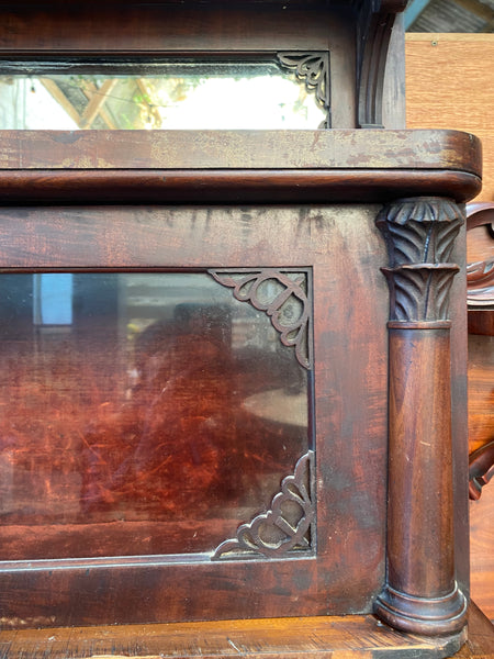 Antique Victorian Mahogany Chiffonier