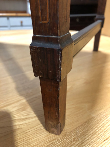 Antique Inlaid Occasional Table