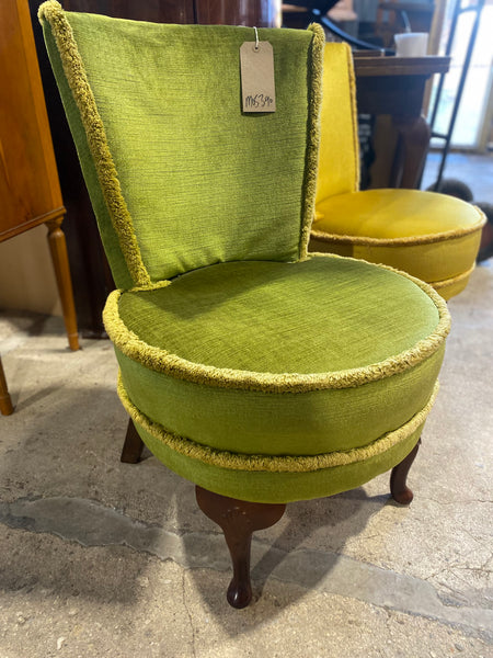 GHC - Vintage Green Bedroom Chair