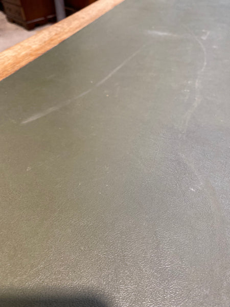 1930’s 3 Drawer Oak Desk Government Issue