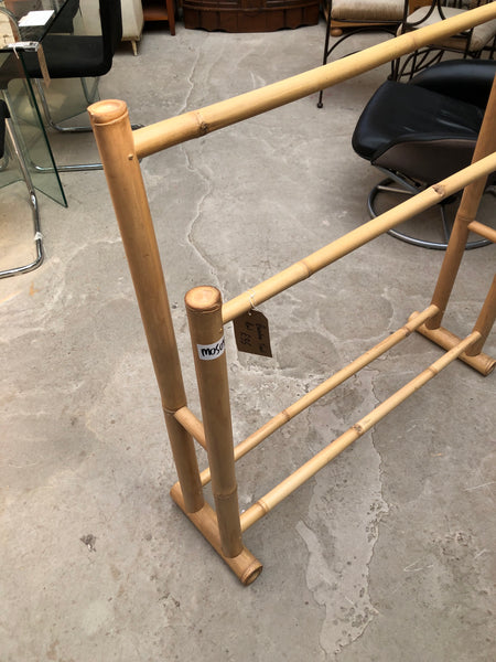 Bamboo Cane Towel Rail
