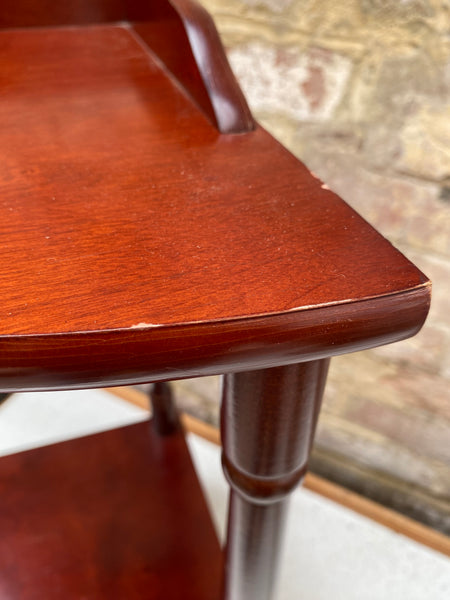 Small Mahogany Corner Table GHC