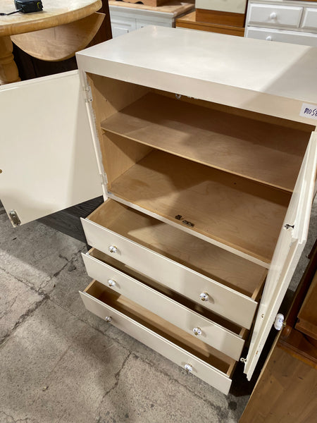 GHC - Small Painted Armoire Linen Cupboard