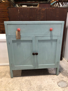 Upcycled Blue Cupboard