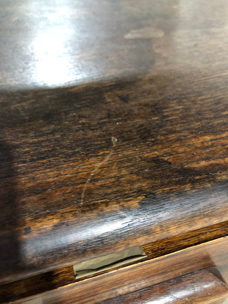 Vintage Oak Teachers Desk