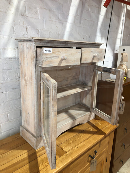Small Shabby Chic Display Cabinet