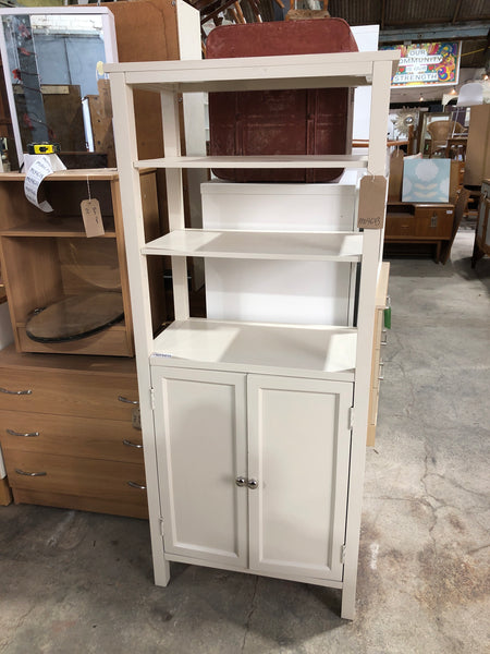 Bathroom Storage Shelves with Cupboard