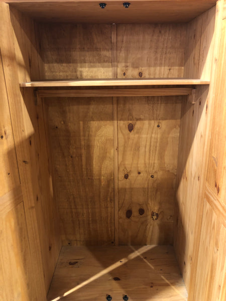 Pine Triple Wardrobe