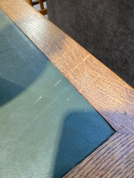 1930’s 3 Drawer Oak Desk Government Issue