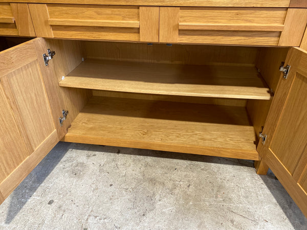 Large Contemporary Oak Dresser