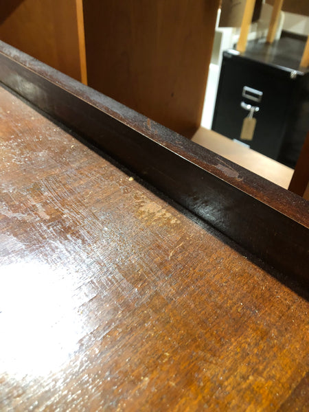 Antique Mahogany Glass Display Cabinet