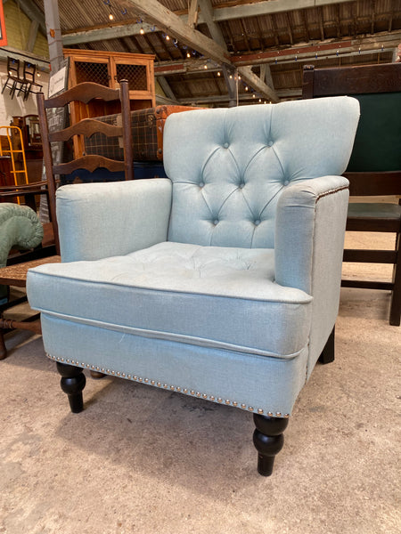 Button Back Armchair