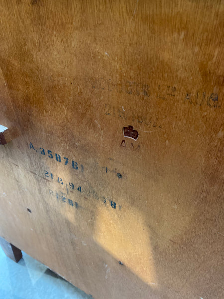 Air Ministry Oak Dressing Chest