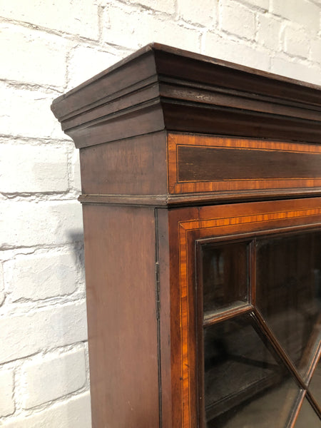 Small Display Cabinet with Inlay Detail