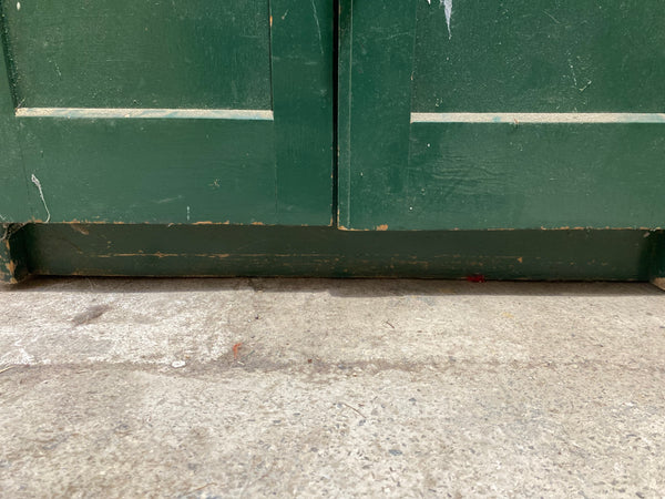 Vintage Green Storage Cabinet
